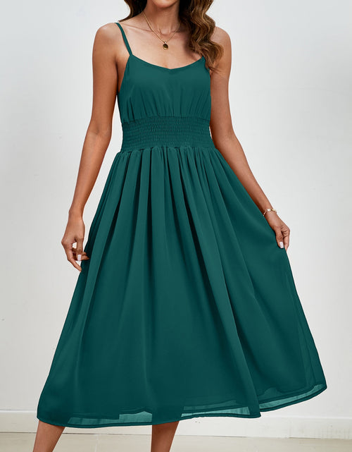 Load image into Gallery viewer, Scoop Neck Midi Cami Dress
