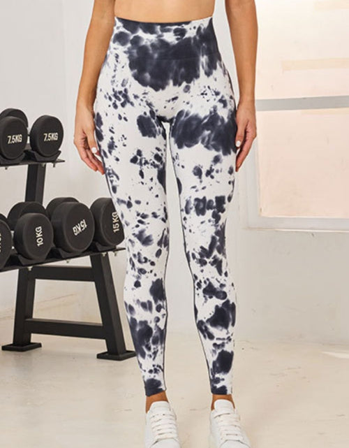 Load image into Gallery viewer, Tie-Dye High Waist Active Leggings
