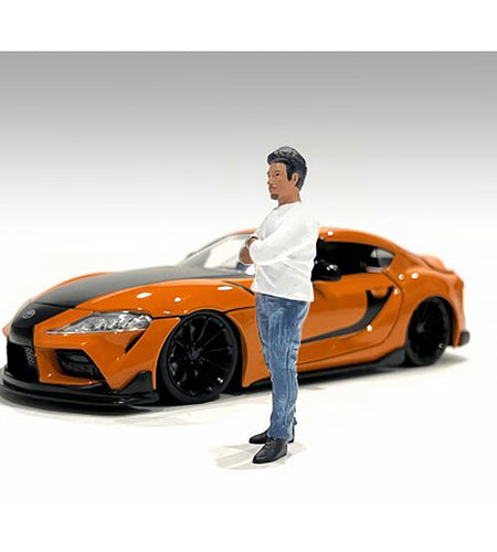 "Car Meet 3" Figure 8 for 1/18 Scale Models by American Diorama