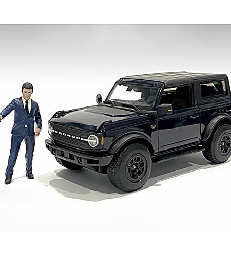 "The Dealership" Male Salesperson Figurine for 1/24 Scale Models by American Diorama