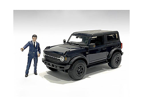 Load image into Gallery viewer, "The Dealership" Male Salesperson Figurine for 1/24 Scale Models by American Diorama

