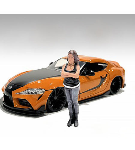 "Car Meet 3" Figurine 2 for 1/24 Scale Models by American Diorama