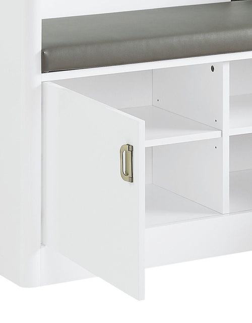 Load image into Gallery viewer, Buck II - High Gloss Hall Tree - White by Couch.com
