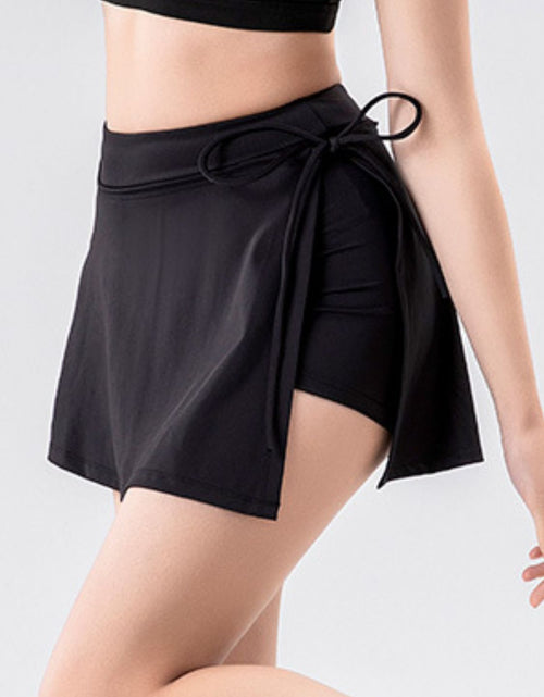 Load image into Gallery viewer, High Waist Active Skort with Pockets
