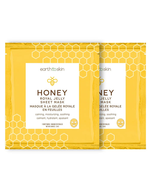 Load image into Gallery viewer, Royal Jelly Sheet Mask - Pack of 4 by EarthToSkin
