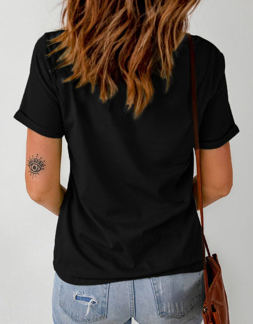 Load image into Gallery viewer, Rabbit Round Neck Short Sleeve T-Shirt

