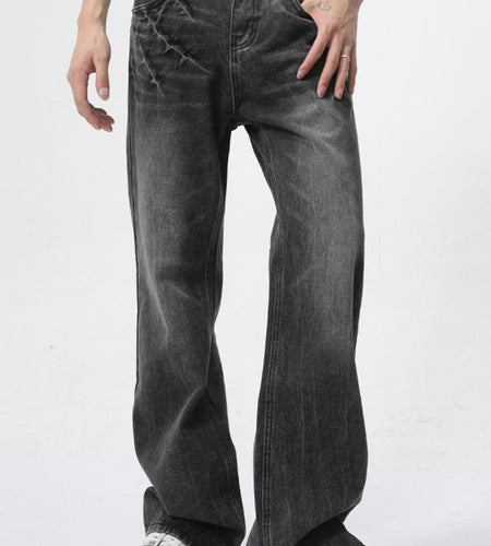 Lightning Burst Bootcut Jeans