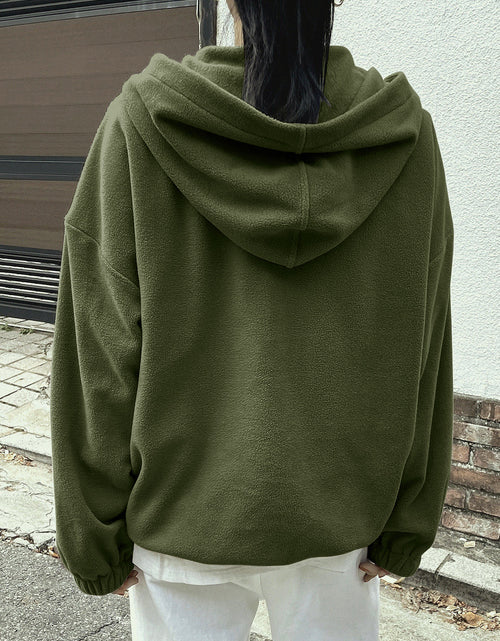 Load image into Gallery viewer, Mountain Quarter Zip Long Sleeve Hoodie
