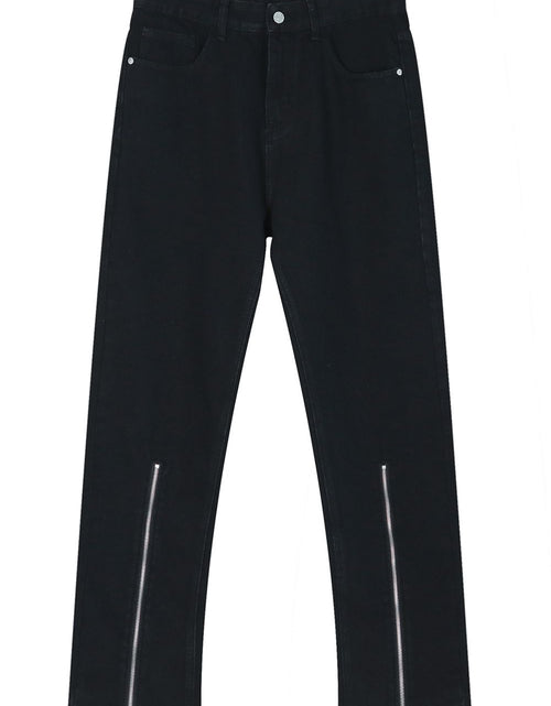 Load image into Gallery viewer, Pocketed Jeans with Zipper

