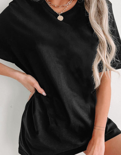 Load image into Gallery viewer, Round Neck Short Sleeve T-Shirt
