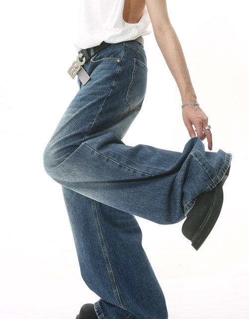 Load image into Gallery viewer, Wide Leg Jeans with Pockets
