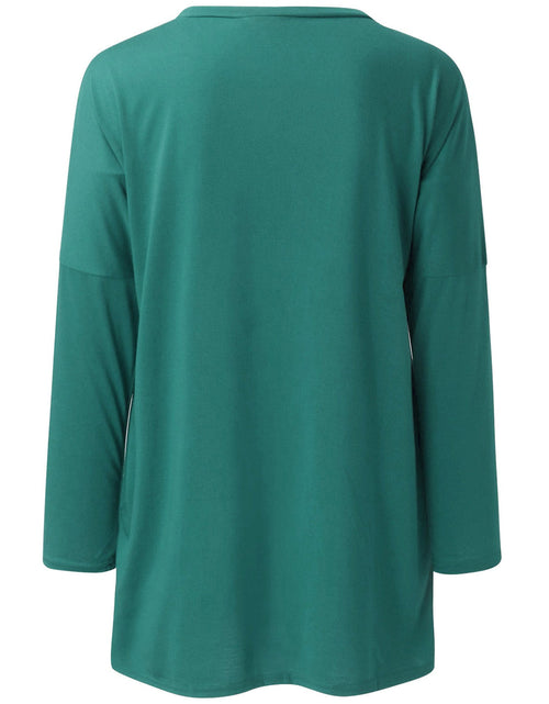 Load image into Gallery viewer, Full Size Round Neck Long Sleeve T-Shirt
