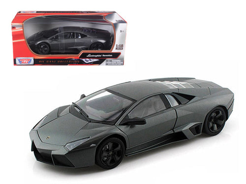 Load image into Gallery viewer, Lamborghini Reventon Gray Metallic 1/18 Diecast Model Car by Motormax
