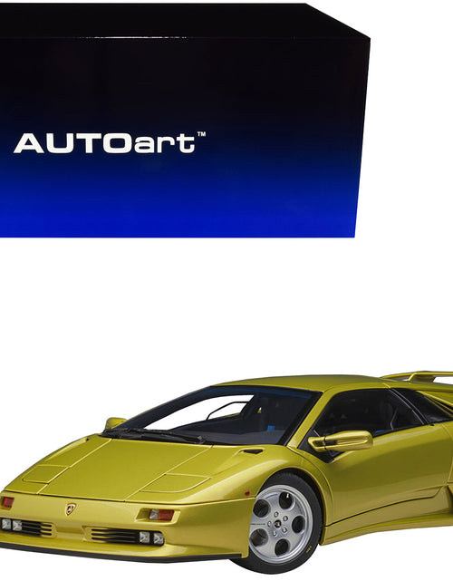 Load image into Gallery viewer, Lamborghini Diablo SE30 Giallo Spyder Yellow Metallic 1/18 Model Car by Autoart
