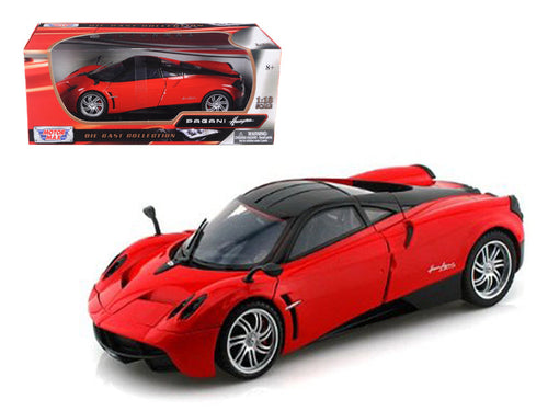 Load image into Gallery viewer, Pagani Huayra Red 1/18 Diecast Car Model by Motormax
