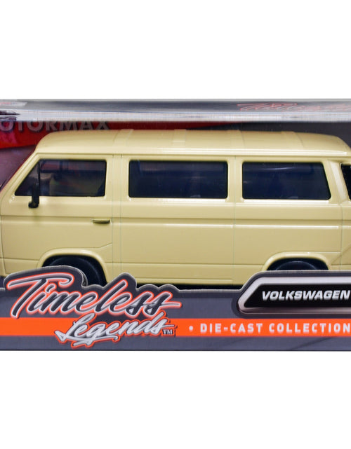 Load image into Gallery viewer, Volkswagen Type 2 (T3) Van Beige "Timeless Legends" Series 1/24 Diecast Model Car by Motormax
