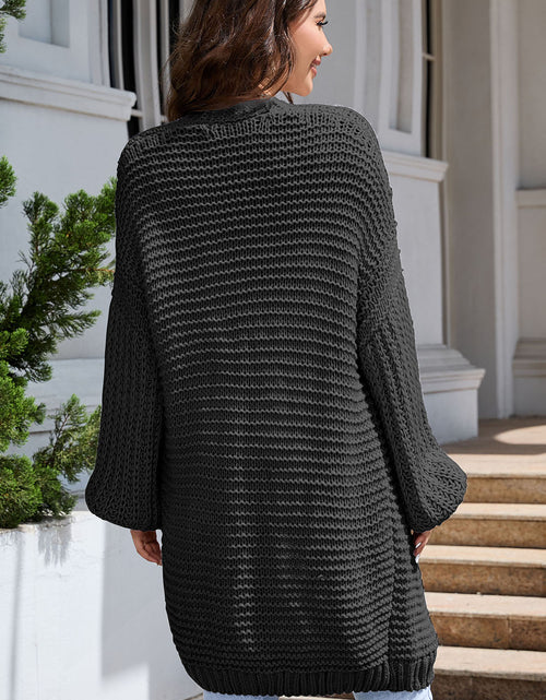 Load image into Gallery viewer, Open Front Longline Cardigan
