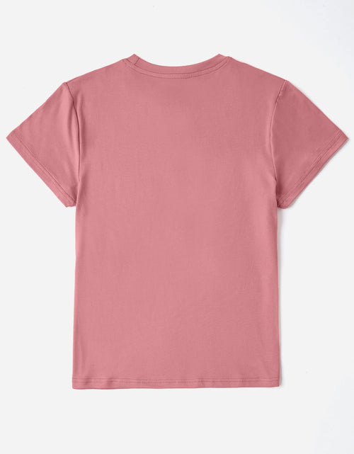 Load image into Gallery viewer, Graphic Round Neck Short Sleeve T-Shirt
