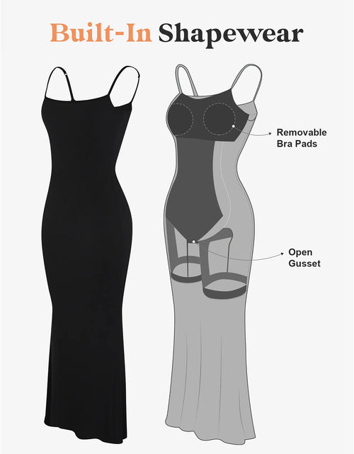 Load image into Gallery viewer, Basic Bae Built-In Shapewear Sleeveless Maxi Dress
