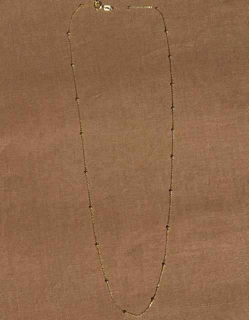 Load image into Gallery viewer, 14k Yellow Gold Satellite Necklace by Toasted Jewelry
