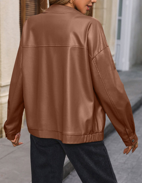 Load image into Gallery viewer, Ivy Lane Pocketed Zip Up Collared Neck Jacket
