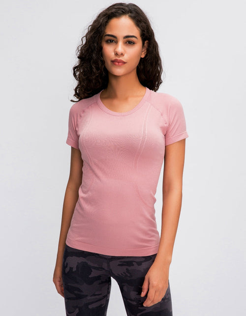 Load image into Gallery viewer, Millennia Round Neck Short Sleeve Active T-Shirt
