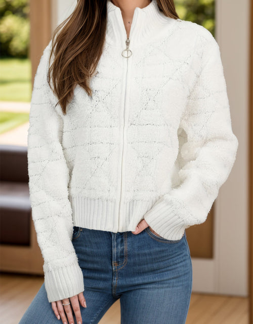 Load image into Gallery viewer, Zip Up Long Sleeve Outerwear

