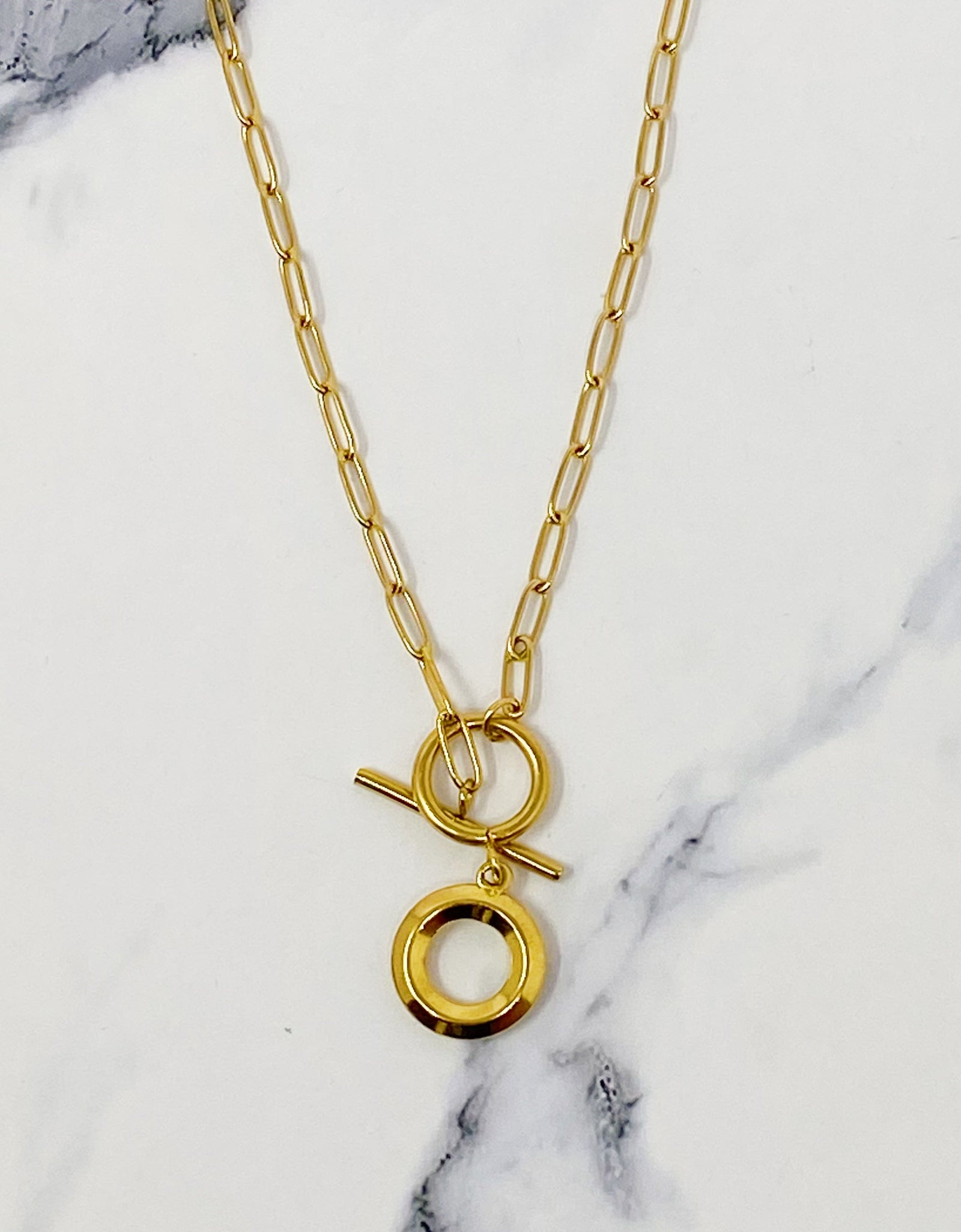 Modern Classic Initial Necklace by Ellisonyoung.com