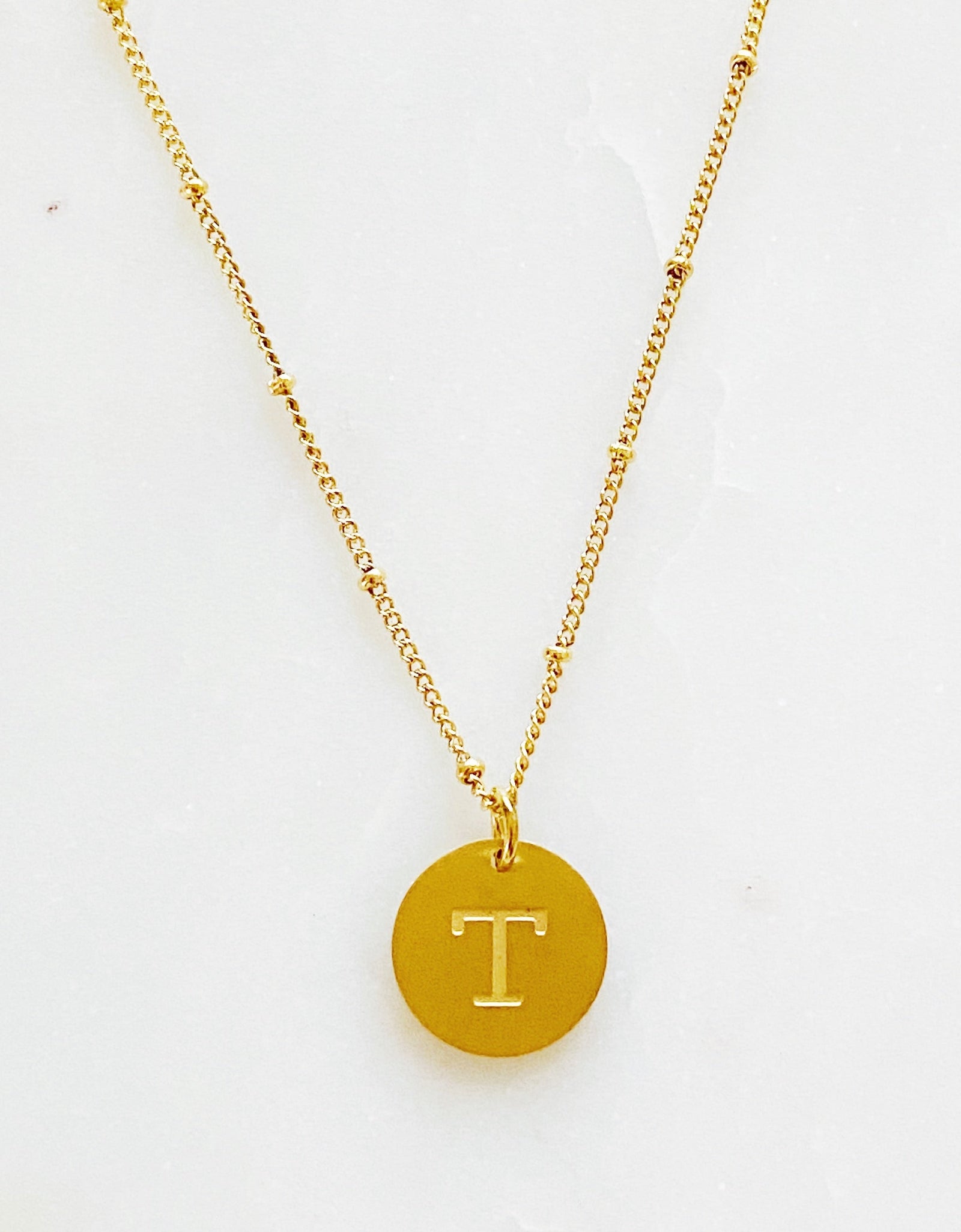 Ellison + Young: Singular Charm Initial Necklace by Ellisonyoung.com