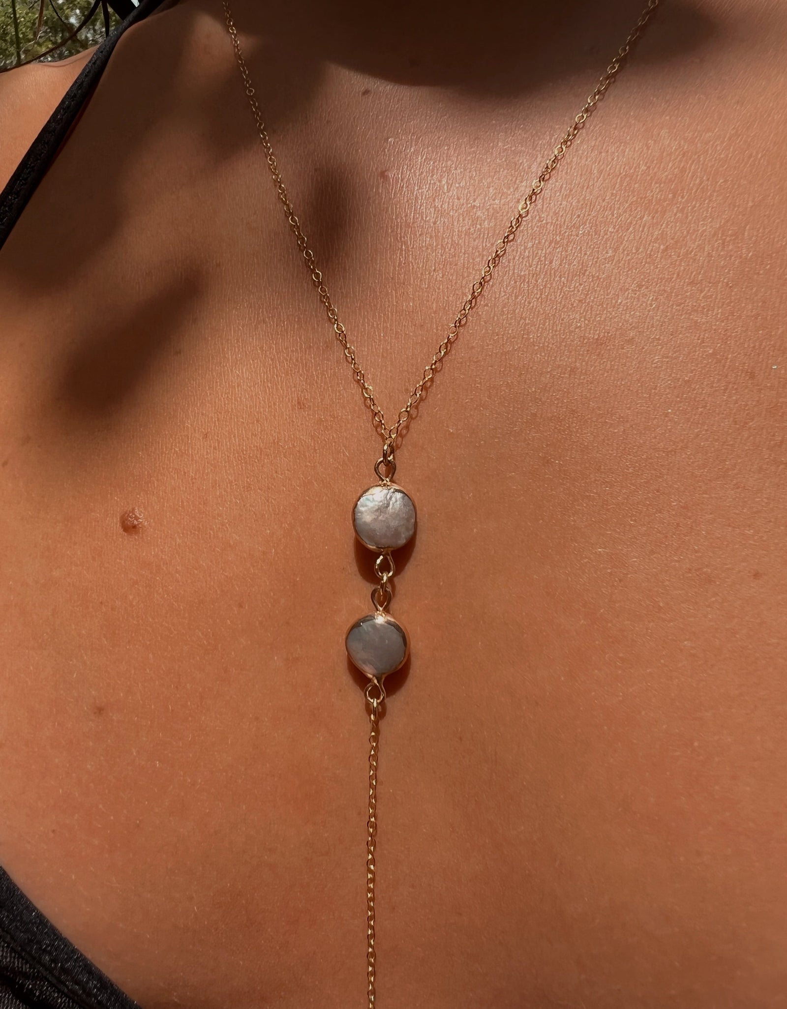 Encantar Pearl Necklace by Toasted Jewelry