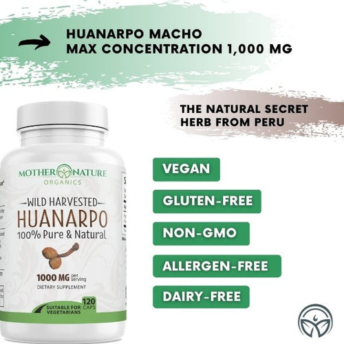 Load image into Gallery viewer, Huanarpo Macho Capsules by Mother Nature Organics
