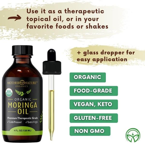 Load image into Gallery viewer, Moringa Oil by Mother Nature Organics
