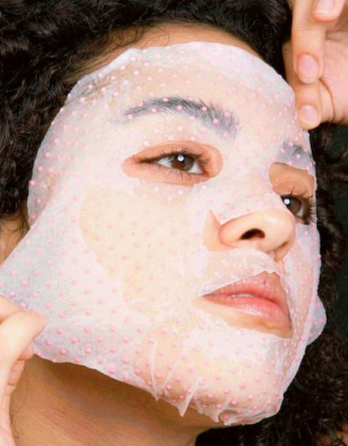 Load image into Gallery viewer, Infrared Sheet Mask [Hyaluronic Acid Rose Serum] by Dreambox Beauty
