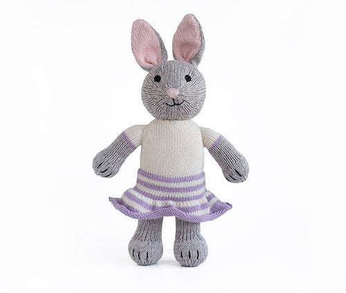 Load image into Gallery viewer, Grey Bunny with Skirt by Melange Collection
