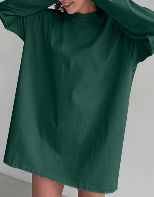 Load image into Gallery viewer, Round Neck Long Sleeve T-Shirt
