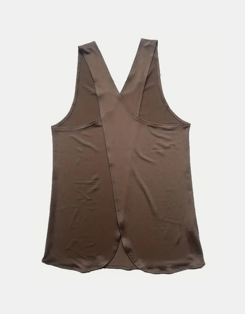 Load image into Gallery viewer, Crisscross Scoop Neck Active Tank
