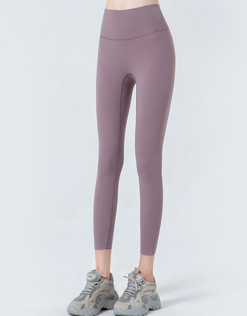 Load image into Gallery viewer, Wide Waistband Cropped Sports Leggings
