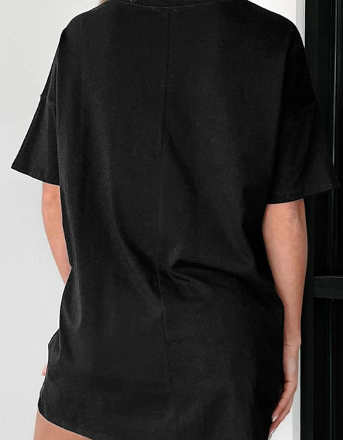 Load image into Gallery viewer, GAME DAY Round Neck Short Sleeve T-Shirt
