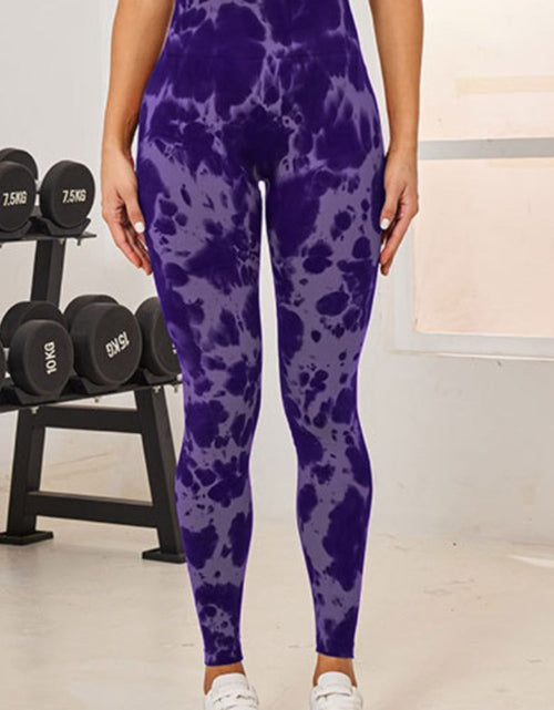 Load image into Gallery viewer, Tie-Dye High Waist Active Leggings
