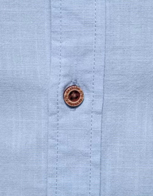 Load image into Gallery viewer, Men's Full Size Button Down Embroidered Shirt Plus Size
