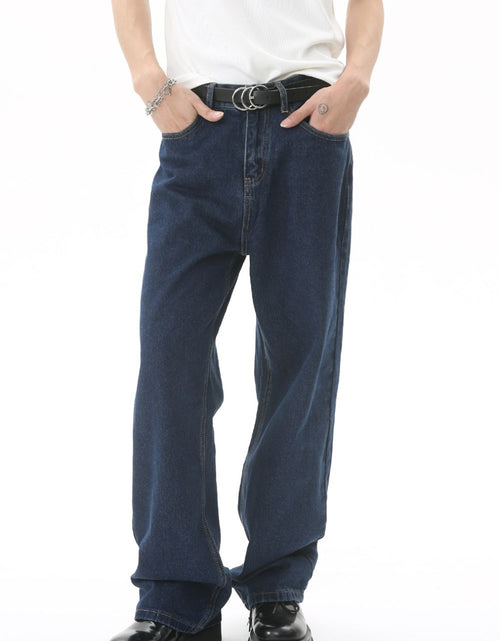 Load image into Gallery viewer, Men's Mid Rise Straight Leg Jeans

