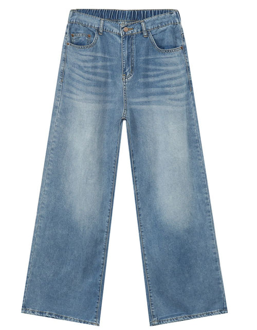 Load image into Gallery viewer, Men's Washed Straight Jeans
