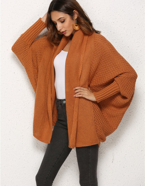 Load image into Gallery viewer, Angel Wings Open Front Batwing Sleeve Cardigan
