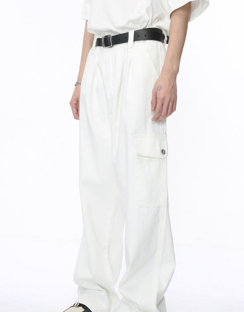 Load image into Gallery viewer, Wide Leg Jeans with Pockets
