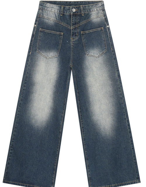 Load image into Gallery viewer, Wide Leg Jeans with Pockets
