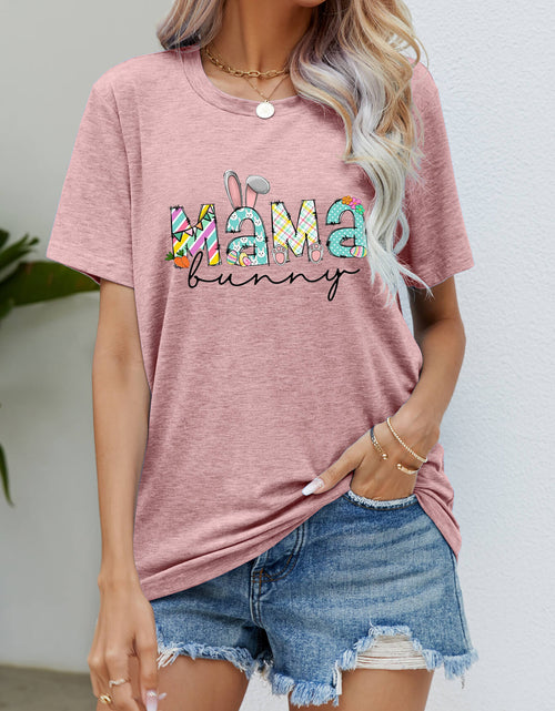 Load image into Gallery viewer, MAMA BUNNY Easter Graphic Tee

