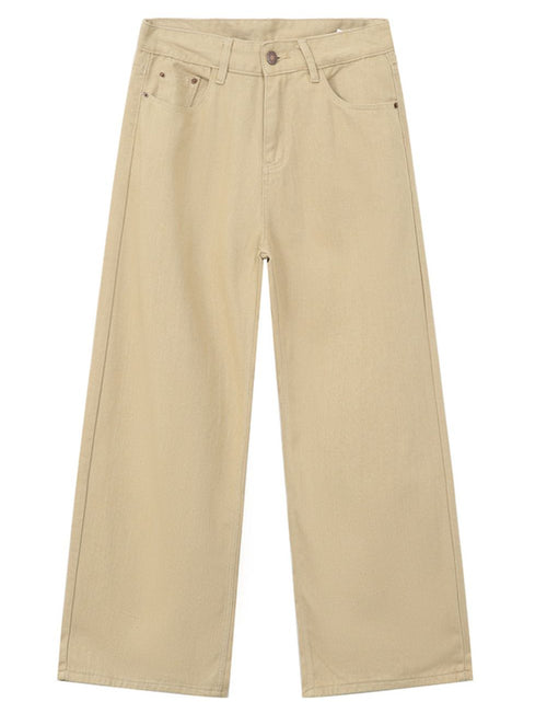 Load image into Gallery viewer, Wide Leg Jeans with Pockets
