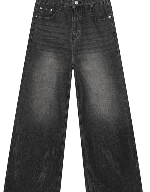 Load image into Gallery viewer, Wide Leg Jeans with Pockets
