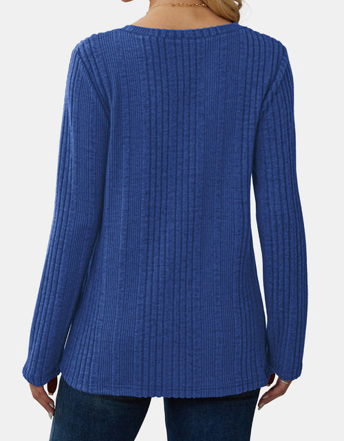 Load image into Gallery viewer, V-Neck Long Sleeve T-Shirt
