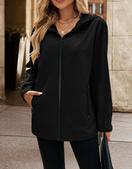 Load image into Gallery viewer, Ivy Lane Pocketed Zip Up Hooded Jacket
